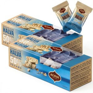 Achva Halva Candy Sesame Snacks Gluten Free Kosher-0