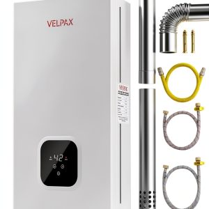 VELPAX Tankless Water Heater Propane Indoor Stainless Steel-0