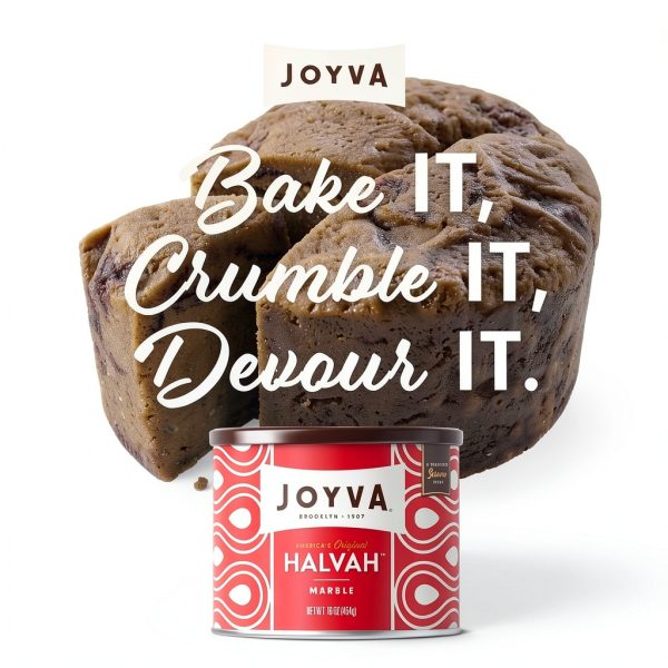 Joyva Marble Halvah Sesame Candy Dairy Free Kosher Treat-2