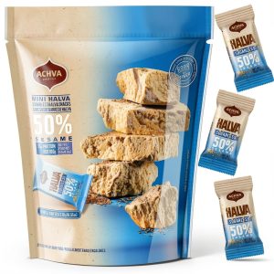 Achva Halva Mini Snacks Vegan Gluten Free Kosher Candy-0