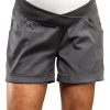 Cotton Elastane Maternity Shorts BrandName Rise-0