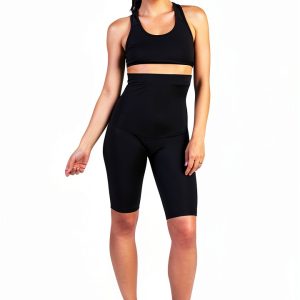 Postpartum Recovery Shorts SRC Black Compression-0