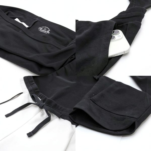 Maternity Comfort Shorts by Brand Cotton Blend Elastic Waist-4