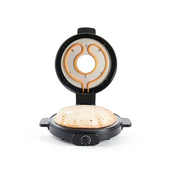 Arabic Bread Maker blessny 12 Inch Electric Pita Oven Black 1800W-5