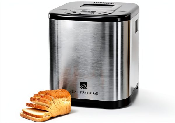 Bread Maker Peak Prestige 15-in-1 2lb with Nonstick Aluminum Pan-8