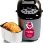 West Bend Hi-Rise Bread Maker Machine Programmable 12 Programs Including Gluten Free & 3 Loaf Sizes and Crust Colors with Traditionally-Shaped Horizontal Bread Pan with Dual Knead Blades, 3-Lb, Gray-0