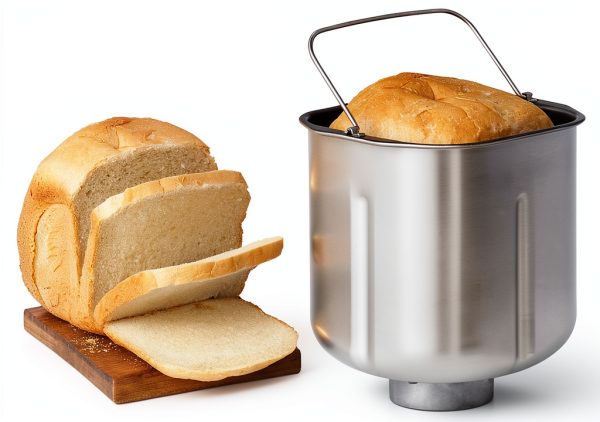 Starfrit Electric Bread Maker 2lb Loaf Non-Stick Pan & Nut Dispenser-5