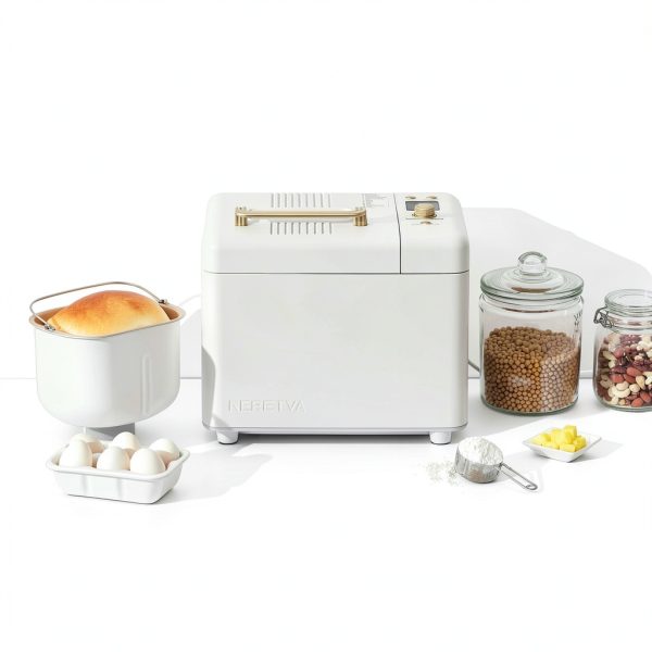 Neretva 2.2LB 15-in-1 Bread Maker with Auto Nut Dispenser and Nonstick-3