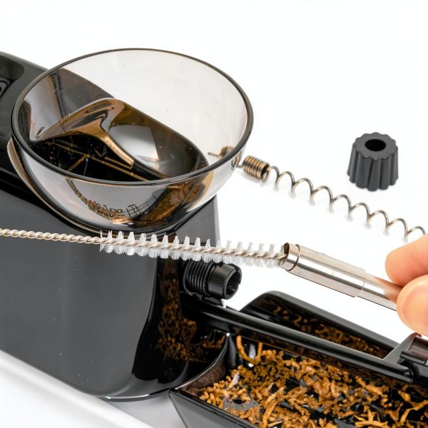 Electric Cigarette Rolling Machine by SmokyJoy with 3-in-1 Cone Loader-4